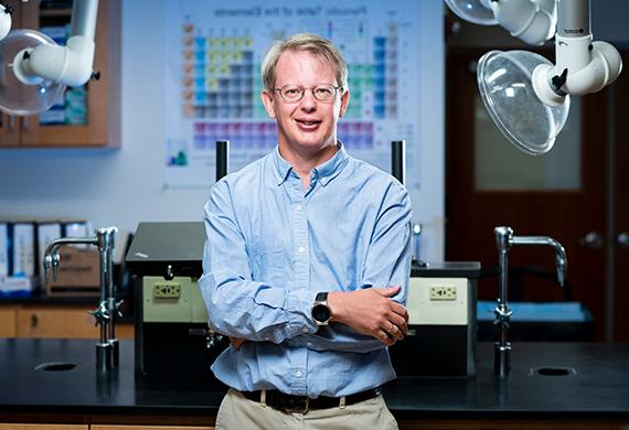 Portrait of Dr. Neil Fitzgerald. Photo by Carlo de Jesus/Marist University.